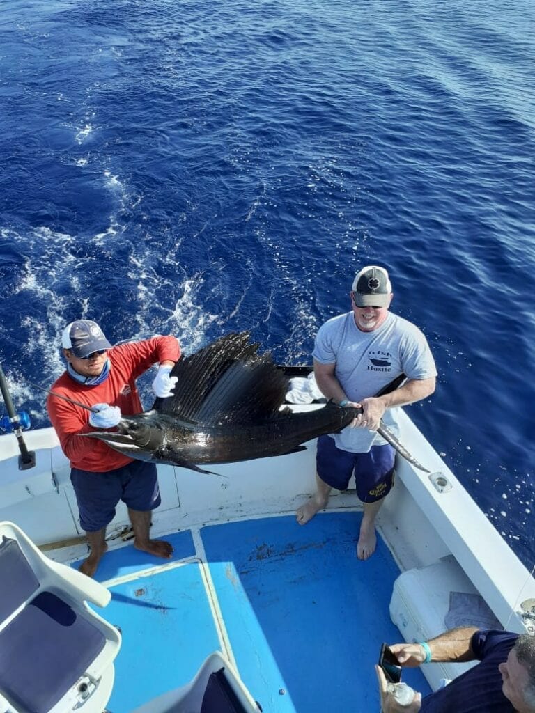 fishing in Punta Mita Mexico for sailfish