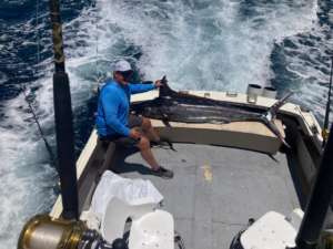 Marlin fishing from Punta Mita Mexico